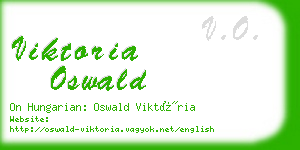 viktoria oswald business card